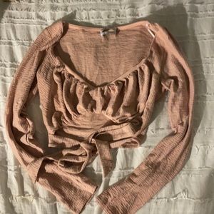 Urban Outfitters long sleeve crop top